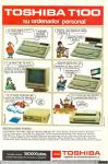 1003 - Toshiba T100. Su ordenador personal, 1983
