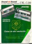 1010 - Sound on Sound. La cinta virgen para ordenador, 1986