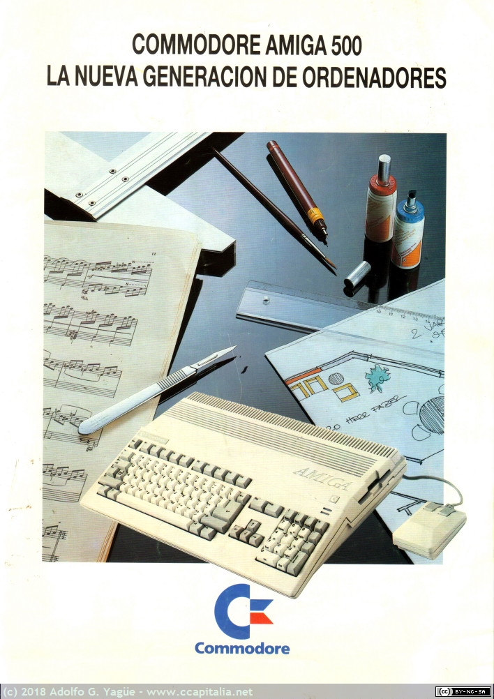 1018 - Commodore Amiga 500. La nueva generación de ordenadores (1), 1987