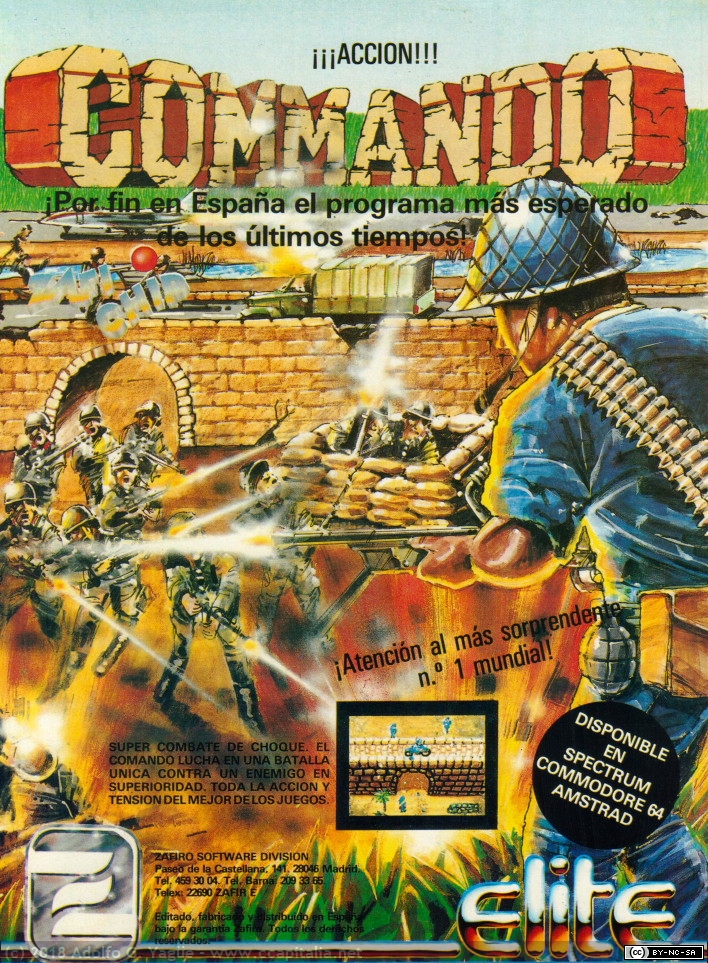 1027 - Commando. Capcom, 1986