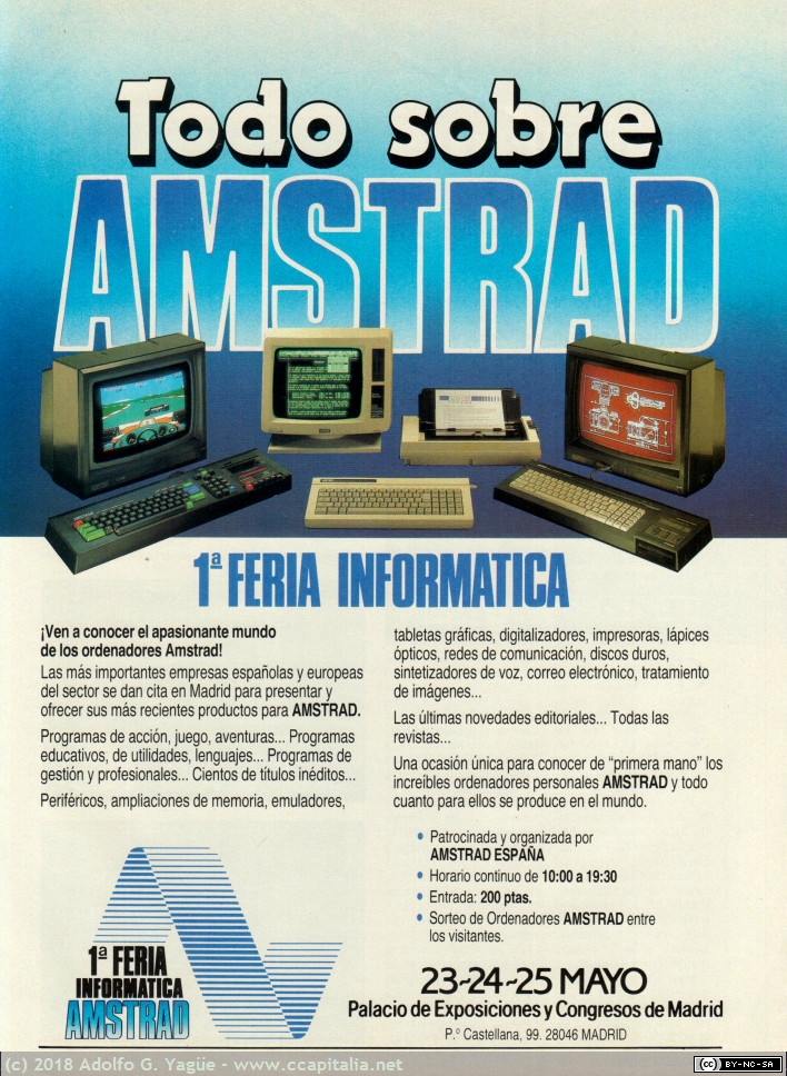 1030 - 1º Feria Informática Amstrad, 1986