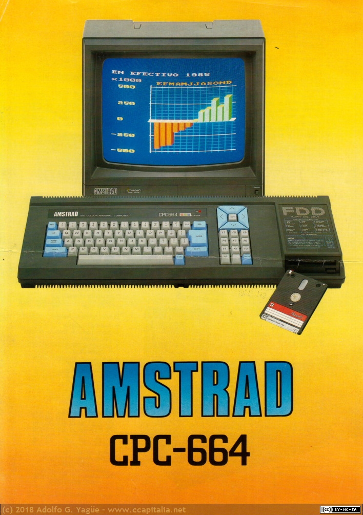 1032 - Amstrad CPC-664 (1), 1985