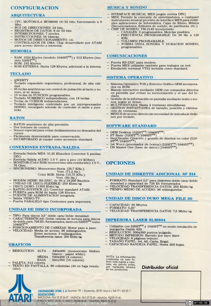 1039 - Atari ST. Muchas más posibilidades (2), 1985