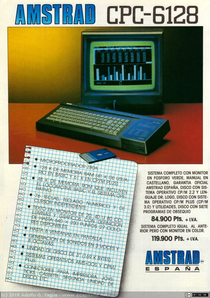 1041 - Amstrad CPC-6128, 1987