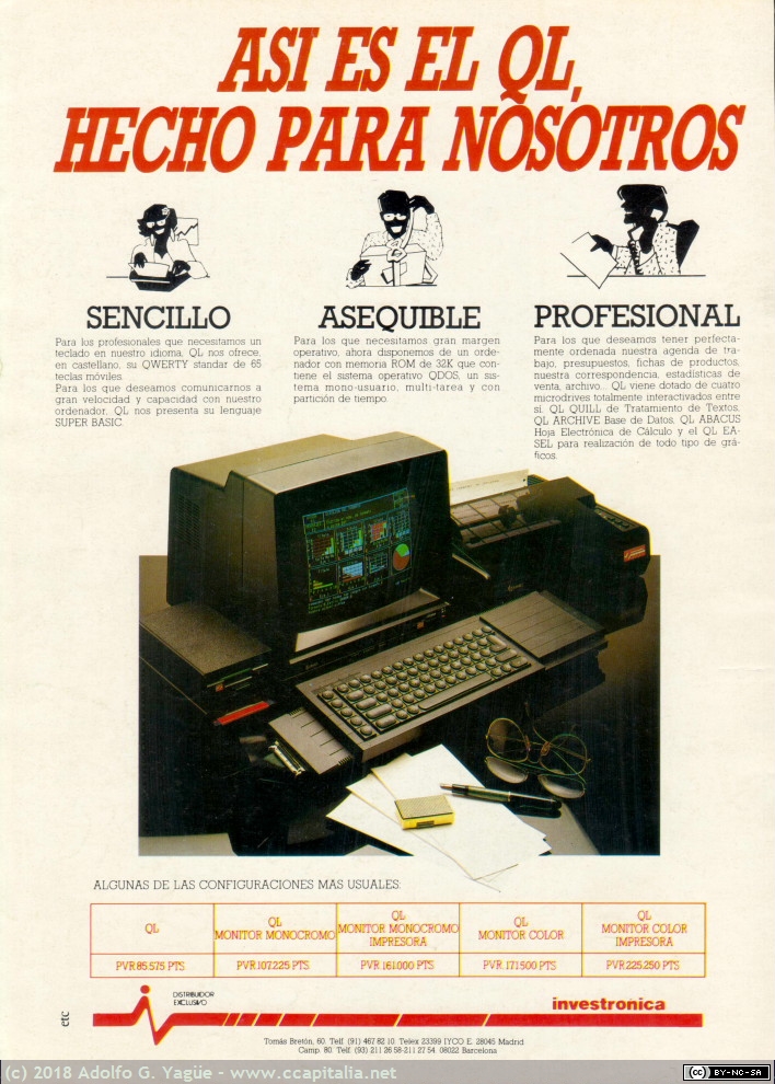 1064 - Así es el QL, hecho para nosotros, 1986