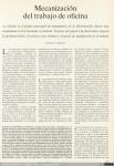 1065 - Mecanización del trabajo de oficina. Investigación y Ciencia (2), 1982
