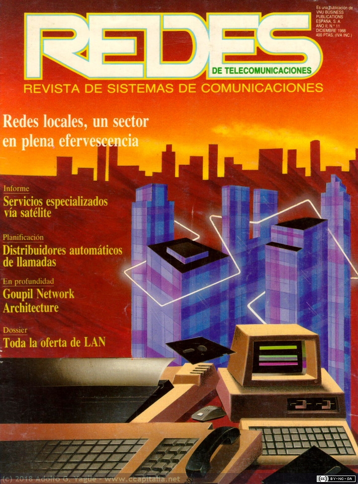 472 - Redes locales, un sector en plena efervescencia. Redes de Telecomunicaciones 11, 1988