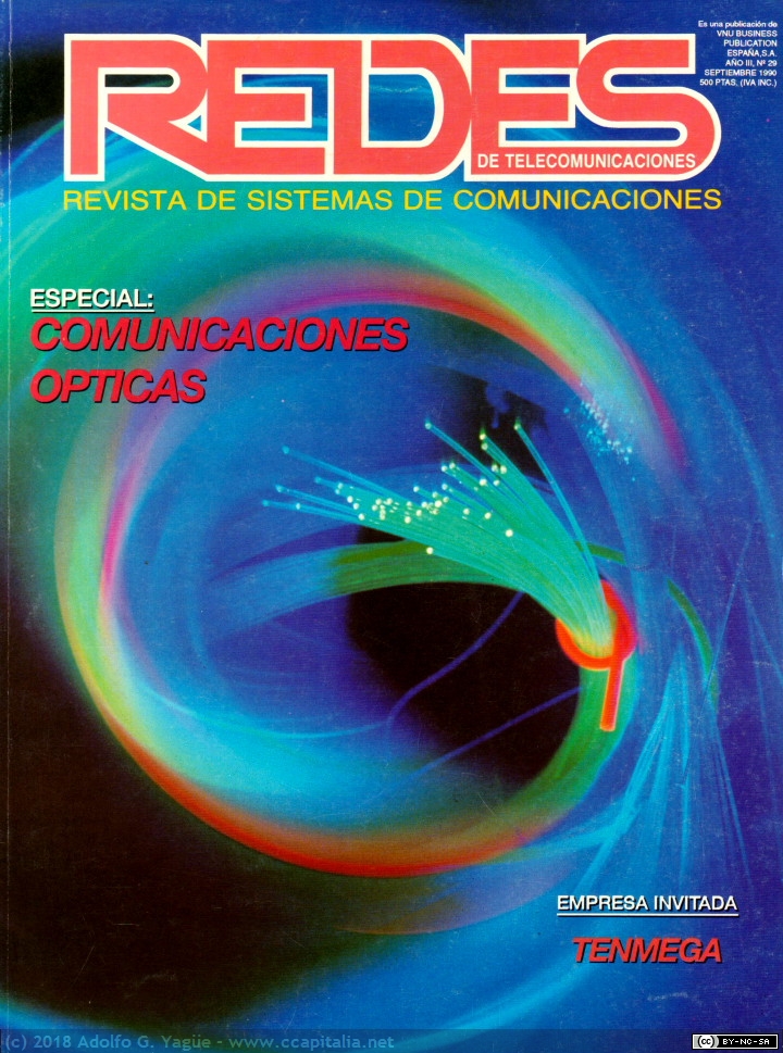 473 - Comunicaciones Ópticas. Redes de Telecomunicaciones 29, 1990