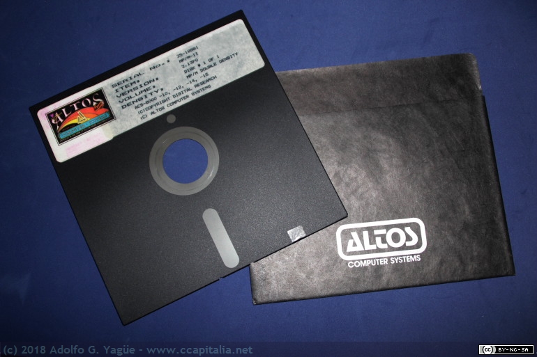 825 - MP/M II v.2.13 de Digital Research para Altos ACS8600, 1982
