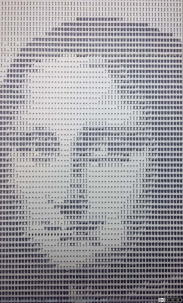 903 - Mona by the Numbers. H. Philip Peterson. Control Data (2), 1965