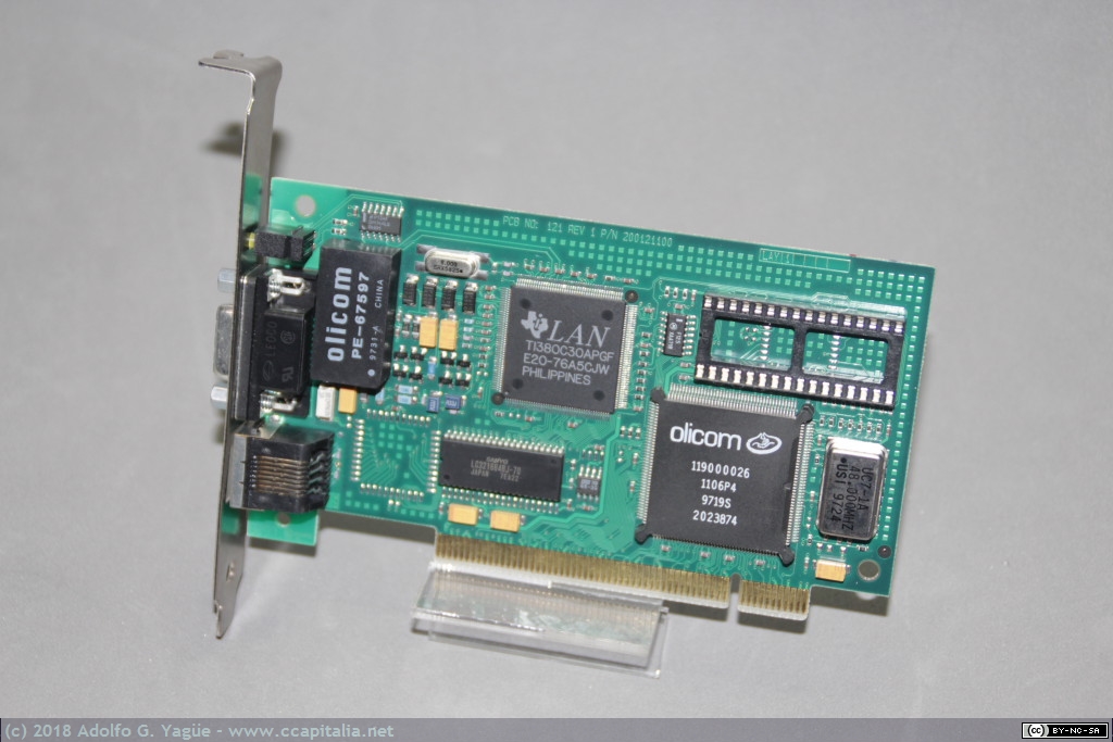 572 - Tarjeta Olicom Token Ring 16/4 (PCI), 1996