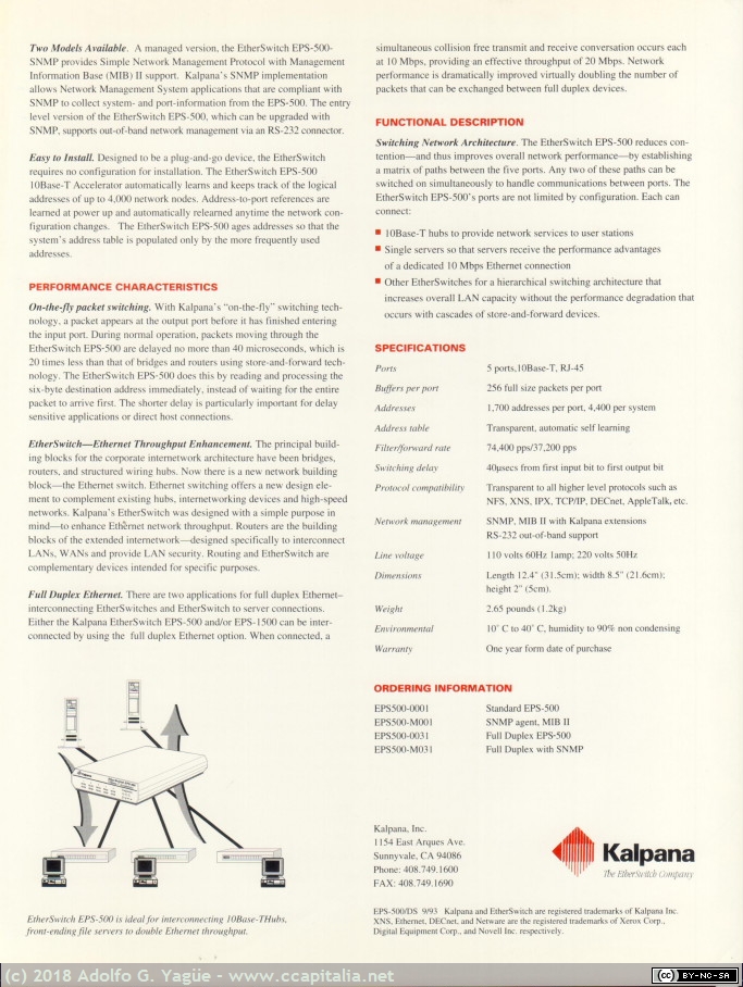 1140 - Kalpana ProStack System (3), 1994