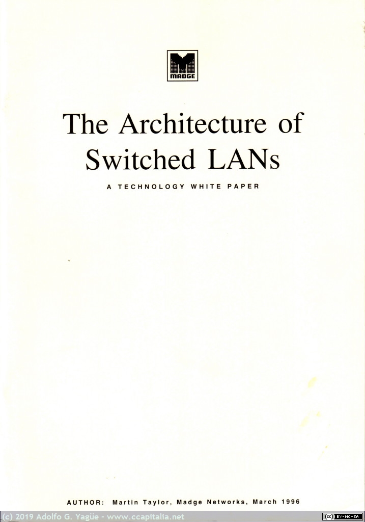 1137 - Madge Networks. The Architecture of Switched LANs (1), 1996