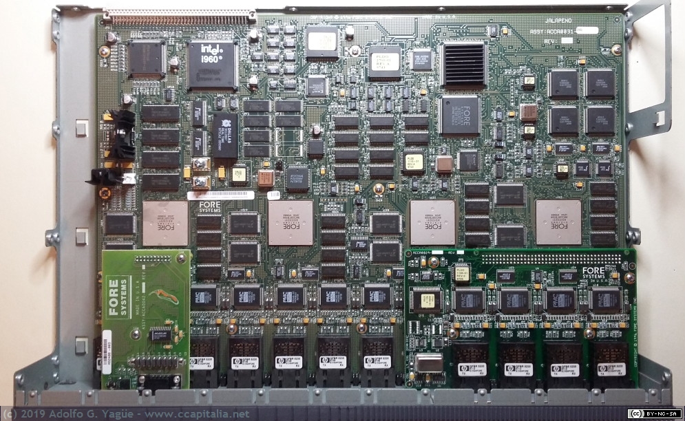 1163  -  Conmutador ATM ForeRunner LE 155 de Fore Systems (2), 1996