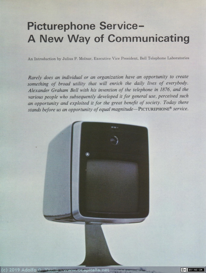 751 - Picturephone. Bell Labs Record (2), 1969
