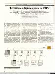 1171 - Terminales digitales para la RDSI. Revista Española de Electrónica (6), 1989