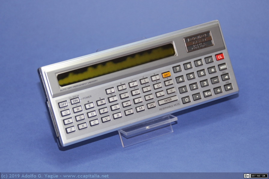 1117 - Radio Shack TRS-80 Pocket Computer (CPU Sharp SC43177, OEM Sharp PC-1211) (1), 1980