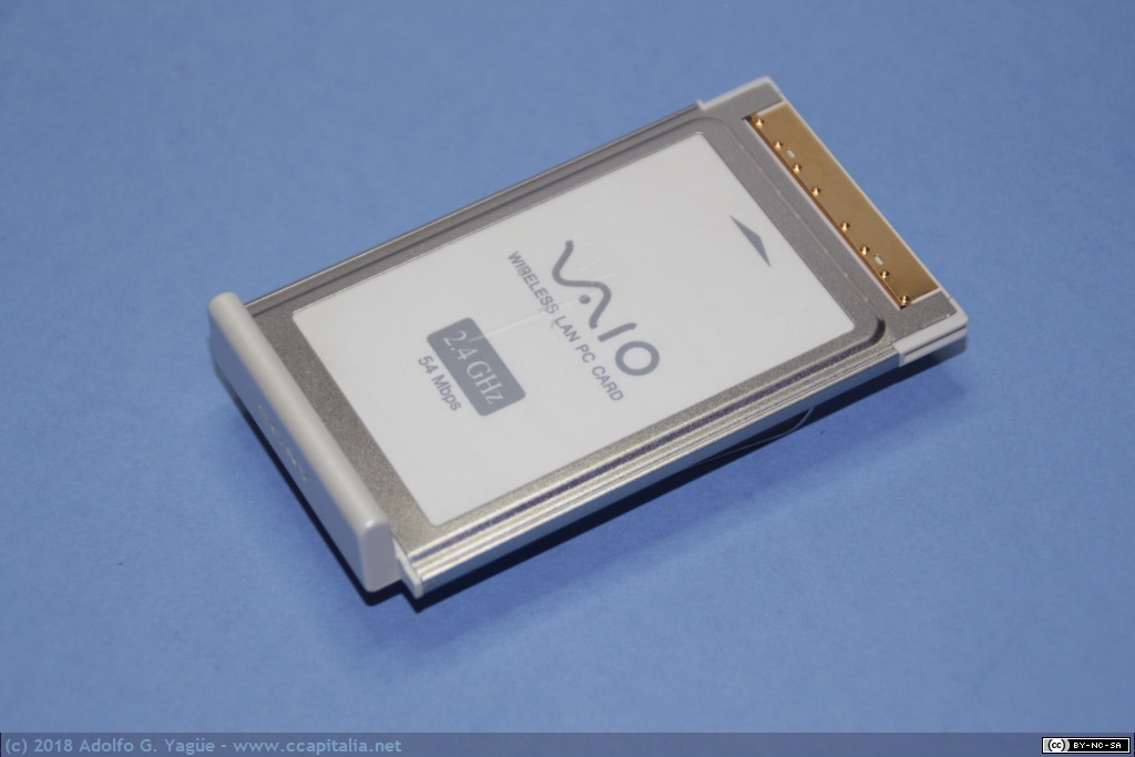 577 - PC Card Sony (802.11bg), 2003