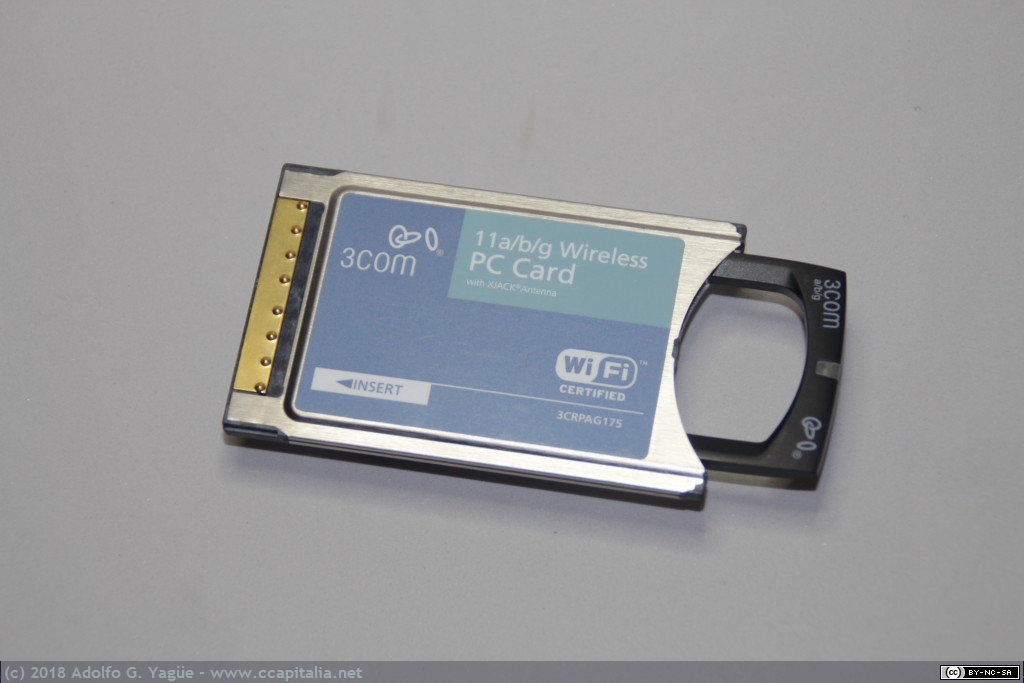 578 - PC Card 3Com (802.11abg), 2003