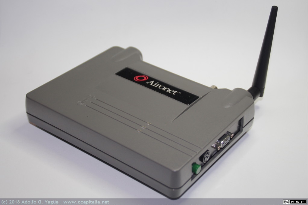 697 - Punto de Acceso Aironet ARLAN 630 (DSSS 2,4GHz, 2Mbps, pre 802.11) (1), 1996