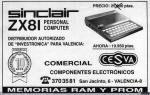 1201 - CESVA Comercial Componentes Electrónicos. Sinclair ZX81, 1982