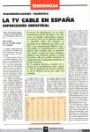1205 - La TV Cable en España. Mundo Electrónico número 231 (1), 1992