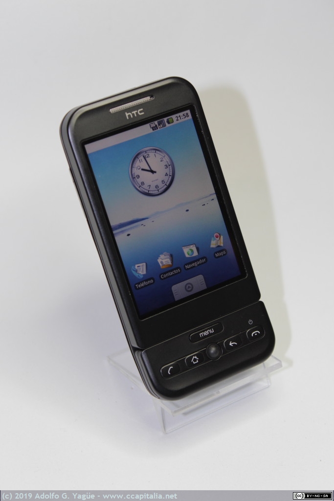 1193 - HTC Dream (CPU Qualcomm ARM, Android 1.1, 3G HSPDA) (1), 2008