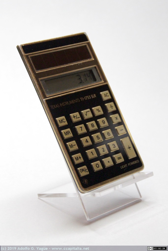 1251 - Calculadora solar Texas Instruments TI-1755 SLR (1), 1983