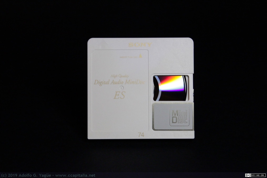 1285 - Disco MiniDisc de 74 minuntos, 1992