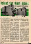 490 - Behind the Giant Brains. Radio & Television News (2), 1957
