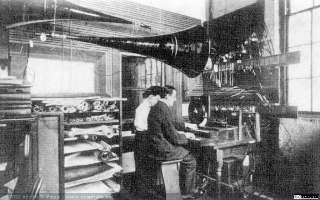 1381 - Probablemente Mary H. Cahill y Edwin Hall Pierce (circa 1906). Magic Music from The Telharmonium (2), 1995
