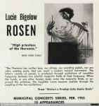 1385 - Lucie Bigelow Rosen. High priestess of the Theremin, 1953