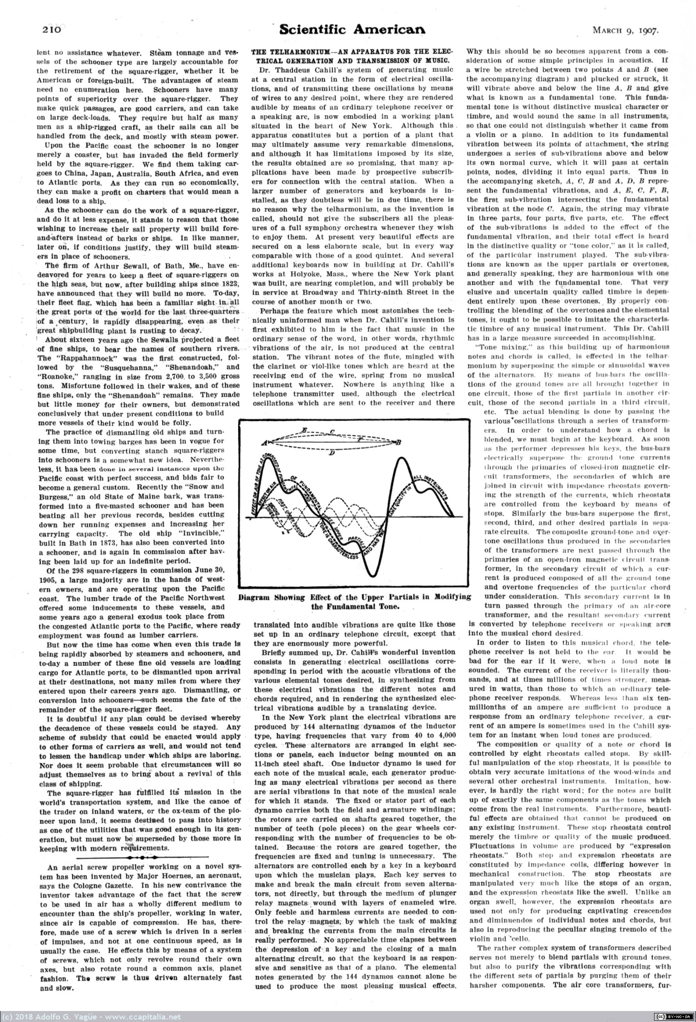 675 - Telharmonium, Scientific American (2), 1907