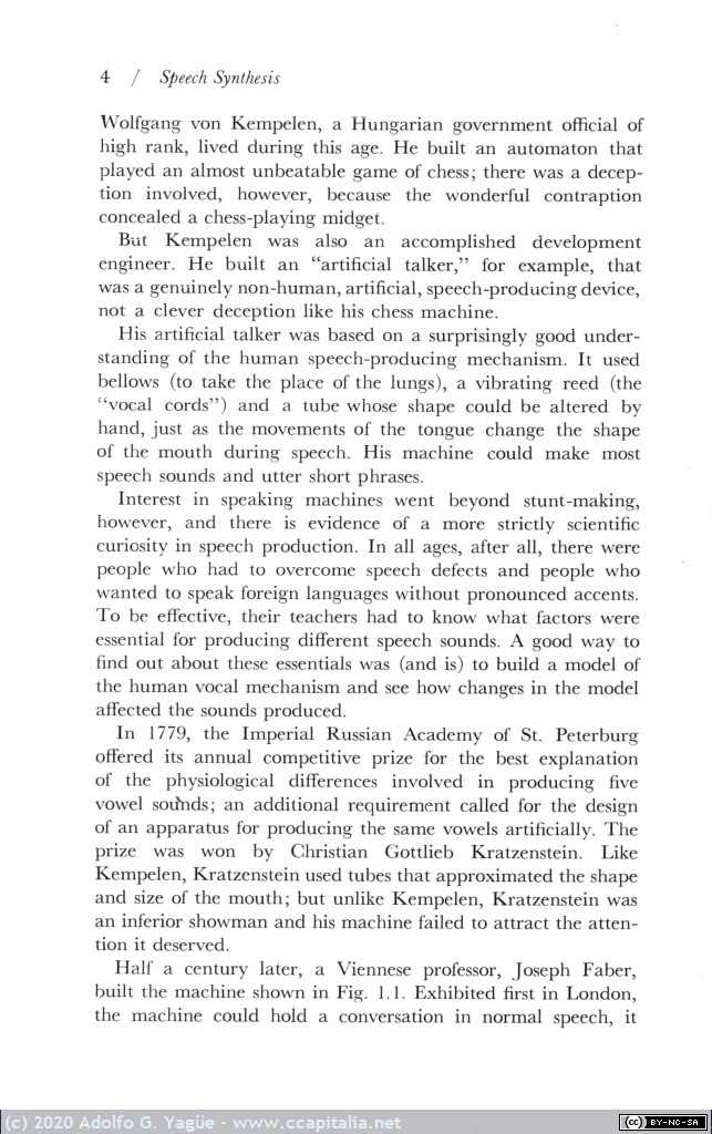 1400 - Speech Synthesis, an Experiment in Electronic Speech. Bell Telephone Laboratories (4), 1963