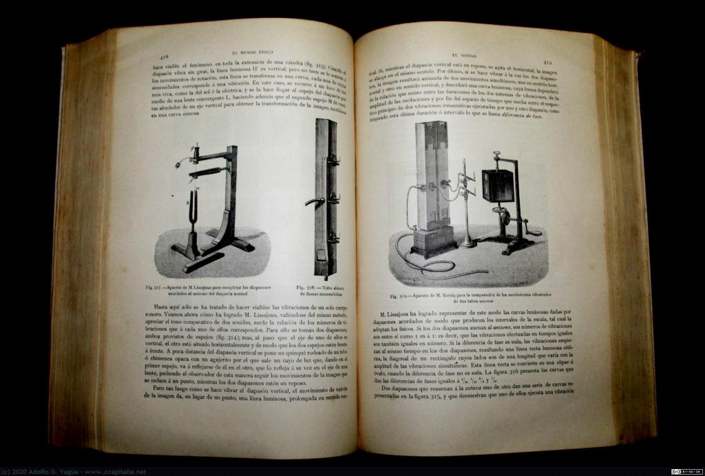 1405 - El Mundo Físico, El Sonido. Traducción de Le Monde Physique de Amédée Guillemin (6), 1893