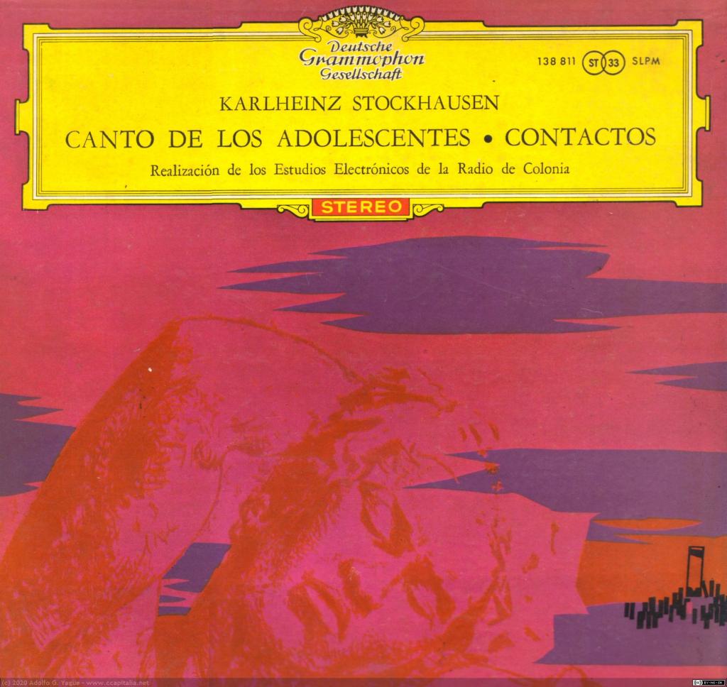 1407 - Canto de los Adolescentes. Karlheinz Stockhausen (1), 1963