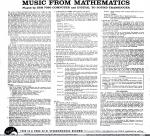 1411 - Music From Mathematics, Played by IBM 7090 Computer and Digital to Sound Transducer. Mathews, Pierce y Gibbons (2), 1962