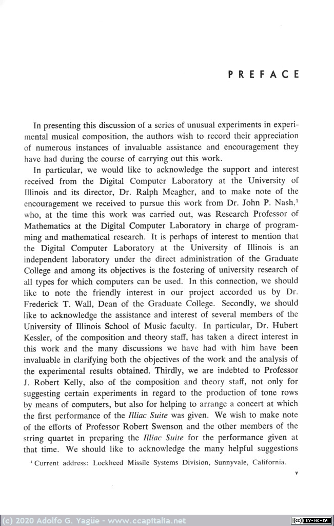1418 - Experimental Music, Composition with an Electronic Computer. Hiller e Isaacson (2), 1959