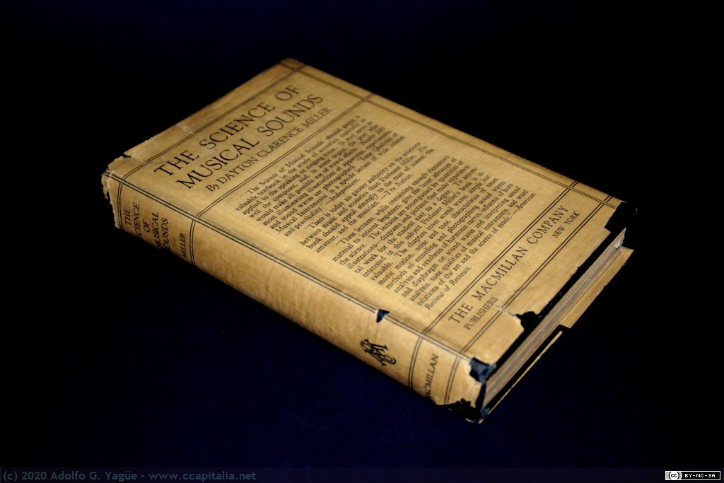 1428 - The Science Of Musical Sounds. Dayton Clarence Miller (1), 1922