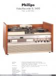 1513 - Hoja de especificaciones Philips Video-Recorder EL 3400 (1), 1964