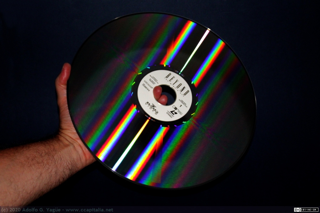 809 - Beyond the Mind's Eye con música de Jan Hammer. Laserdisc de infografía (3), 1992