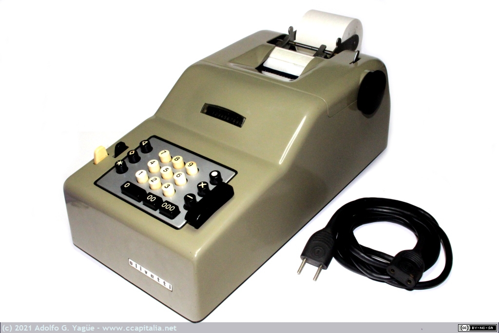 1548 - Olivetti Elettrosumma 14. Suma y resta electromecánica (1), 1946