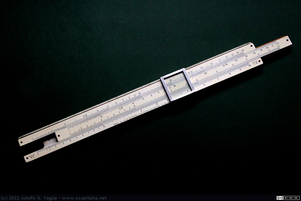 1591 - Regla de cálculo A. W. Faber modelo 360, 1910