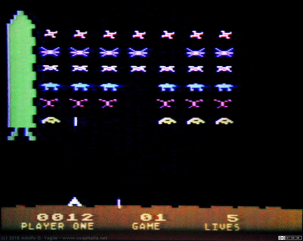 407 - Space Invaders para Atari 400/800. Taito (2), 1981