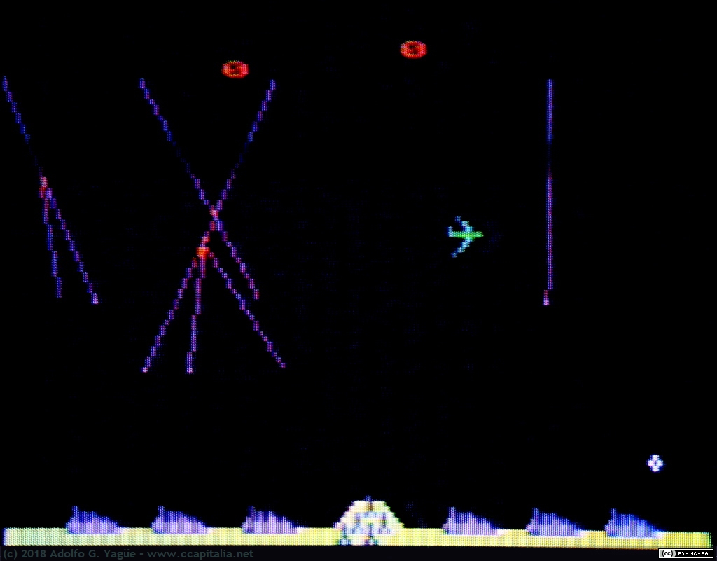 412 - Missile Command para Atari 400/800. Atari (2), 1981