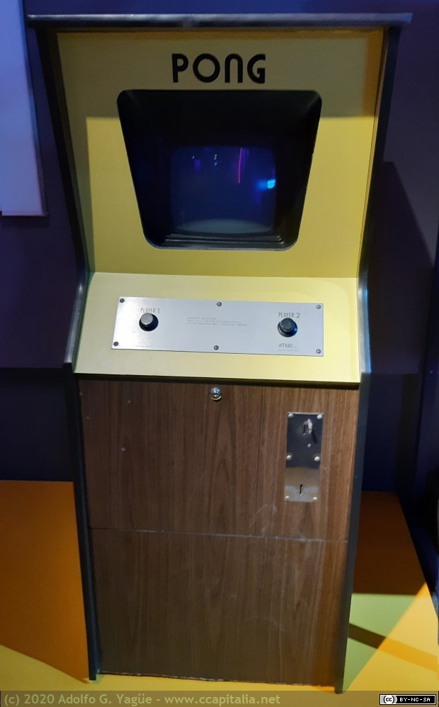 1972 - Atari PONG. Game on. La historia del videojuego 1972-2020 en CYII 2020