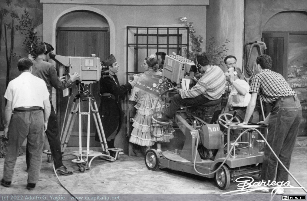 1630 - Primeras producciones de Televisión Española con cámaras Fernseh (Riesel Iconoscopio) (2), 1959