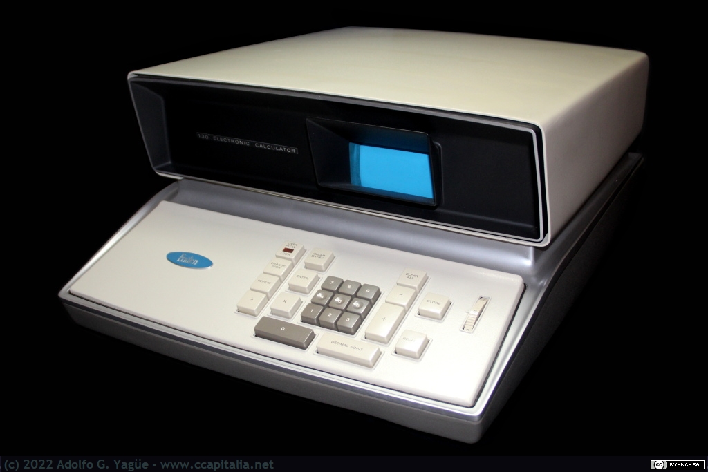 1600 - Friden EC-130. Primera calculadora basada en transistores (1), 1964