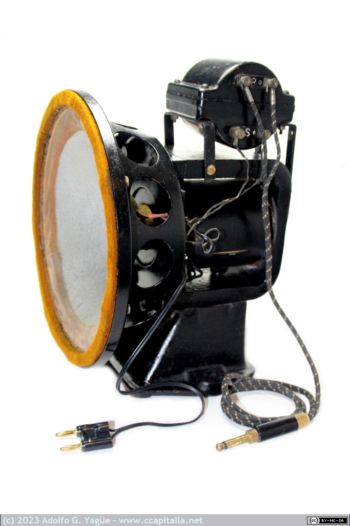1641 - Marconiphone Type 80. Altavoz electrodinámico de bobina móvil (1), 1929