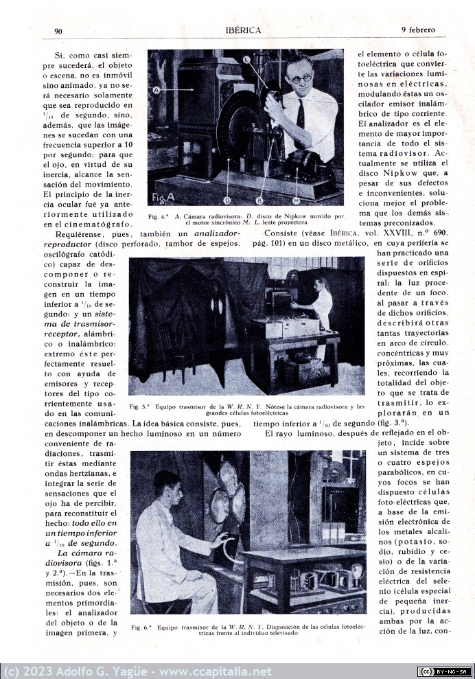1645 - La Radiotelevisión en 1929. Ibérica. Febrero (3), 1929